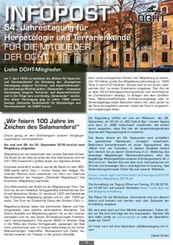 INFOPOST 54. Jahrestagung f&uuml;r Herpetologie und Terrarienkunde