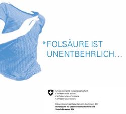 FOLS&Auml;URE IST UNENTBEHRLICH - BLV