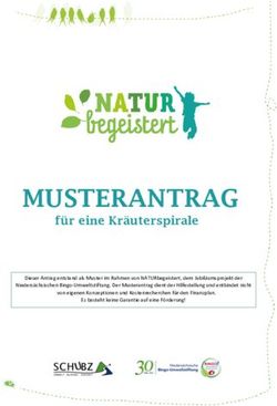MUSTERANTRA G f&uuml;r eine Kr&auml;uterspirale - Bingo-Umweltstiftung