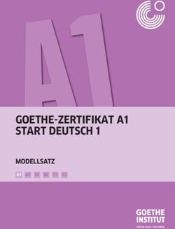 GOETHE-ZERTIFIKAT A1 START DEUTSCH 1 - MODELLSATZ A1 A2