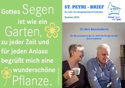 ST. PETRI - BRIEF - Kirchengemeinde Kirchlinteln