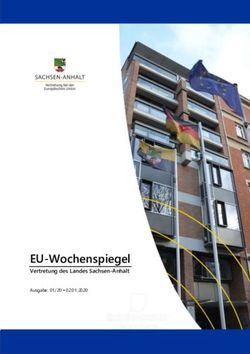 EU-Wochenspiegel Vertretung des Landes Sachsen-Anhalt - Europa und ...