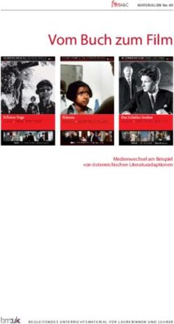 Vom Buch zum film - Medienwechsel am Beispiel von österreichischen literaturadaptionen