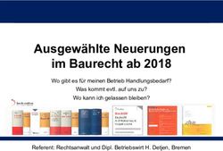 Ausgew&auml;hlte Neuerungen im Baurecht ab 2018 - Wo gibt es f&uuml;r meinen Betrieb Handlungsbedarf? Was kommt evtl. auf uns zu? Wo kann ich gelassen ...