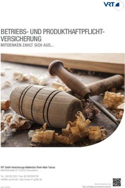 BETRIEBS- UND PRODUKTHAFTPFLICHT-VERSICHERUNG - MITDENKEN ZAHLT SICH AUS...