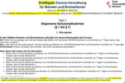 Drei&szlig;igste Corona-Verordnung f&uuml;r Bremen und Bremerhaven
