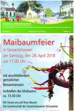 Maibaumfeier in Gessertshausen am Samstag, den 28. April 2018 um 17.00 Uhr - Gemeinde Ustersbach