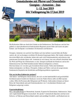 Gemeindereise mit Pfarrer und Orientalistin Georgien - Armenien - Iran 1.-12. Juni 2019 Mit Verl&auml;ngerung bis 17.Juni 2019