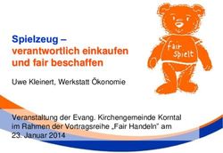 Spielzeug verantwortlich einkaufen und fair beschaffen - Uwe Kleinert, Werkstatt &Ouml;konomie Veranstaltung der Evang. Kirchengemeinde Korntal im ...