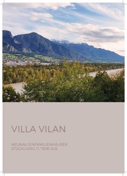 VILLA VILAN NEUBAU EINFAMILIENHÄUSER STÜCKLIWEG 11, 7206 IGIS - Brandis Investment AG