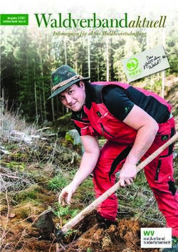 Waldverbandaktuell Infomagazin f&uuml;r aktive Waldbewirtschaftung - Ausgabe 2/2021 waldverband-noe.at - Waldverband N&Ouml;