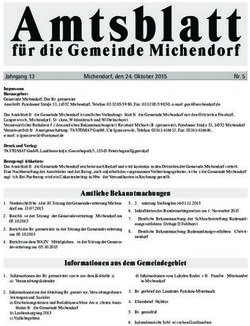Amtsblatt f&uuml;r die Gemeinde Michendorf