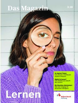 Das Magazin 3.18 - Robert Bosch Stiftung
