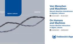 Von Menschen und Maschinen - Mensch-Maschine-Interaktionen in digitalen_kulturen On Humans and Machines
