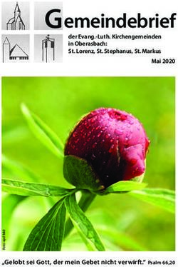 Gemeindebrief - St. Stephanus