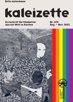 Kaleizette Bitte mitnehmen Zeitschrift f&uuml;r Filmkultur aus der Welt in Aachen Nr. 104 Aug - Nov. 2021