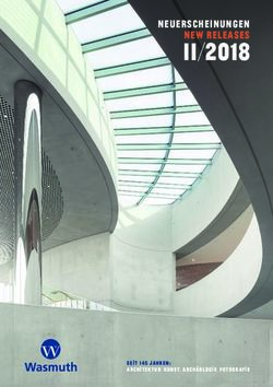 2018 Neuerscheinungen - seit 145 jahren: Architektur, Kunst, Arch&auml;ologie, fotografie - Wasmuth Verlag