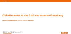 OSRAM erwartet f&uuml;r das GJ20 eine moderate Entwicklung - Q4 GJ19 Quartalsmitteilung (vorl&auml;ufig, ungepr&uuml;ft) & Ausblick