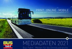 MEDIADATEN 2021 - PRINT ONLINE MOBILE - Bus-Fahrt Medien für die Omnibusbranche