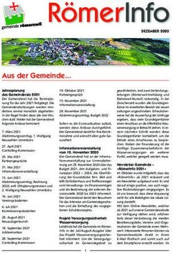 Aus der Gemeinde - R&ouml;merswil