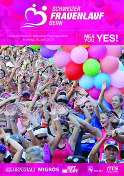 YES! ME& YOU - Schweizer Frauenlauf Bern