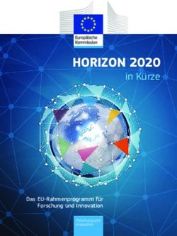 HORIZON 2020 in K&uuml;rze - Das EU-Rahmenprogramm f&uuml;r Forschung und Innovation - BayFOR