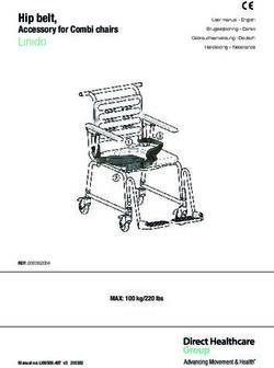 Hip belt, Accessory for Combi chairs - Direct Healthcare Group