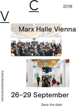 Marx Halle Vienna - 26-29 September - Viennacontemporary