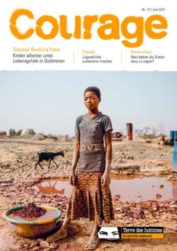 Dossier Burkina Faso Kinder arbeiten unter Lebensgefahr in Goldminen - FabLab Jugendliche autonomer machen - Terre des hommes