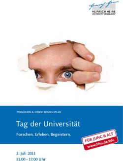 Tag der Universit&auml;t Forschen. erleben. Begeistern. 3. Juli 2011 11.00 - 17.00 Uhr - HHU