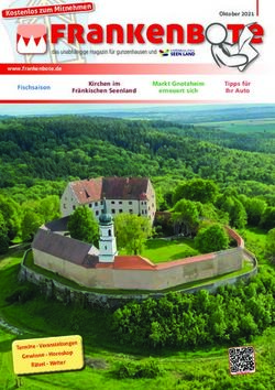 Kostenlos zum Mitnehmen - Oktober 2021 - KIPFM&Uuml;LLER Druckerei und Werbeartikel