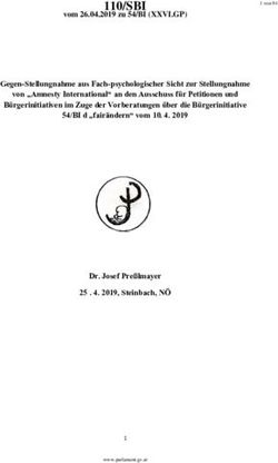 110/SBI vom 26.04.2019 zu 54/BI (XXVI.GP) - Österreichisches Parlament