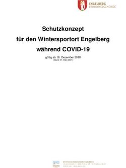 Schutzkonzept f&uuml;r den Wintersportort Engelberg w&auml;hrend COVID-19 - g&uuml;ltig ab 18. Dezember 2020 - Crossiety