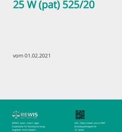 25 W (pat) 525/20 vom 01.02.2021 - REWIS: open. smart. legal. Datenbank f&uuml;r Rechtsprechung Angaben ohne Gew&auml;hr