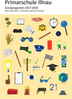 Primarschule Illnau - Schulprogramm 201772020 Illnau, April 2017 - Illustrierte, gekürzte Fassung - Stadt Illnau-Effretikon