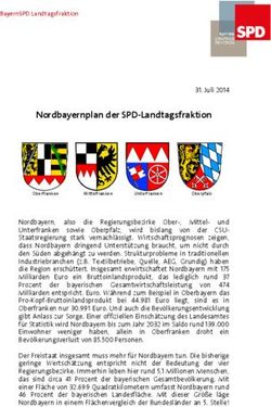 Nordbayernplan der SPD-Landtagsfraktion