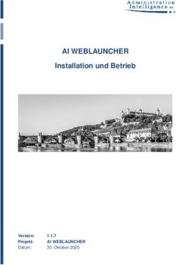 AI WEBLAUNCHER Installation und Betrieb - Version: Projekt: Datum