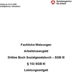 Fachliche Weisungen Arbeitslosengeld Drittes Buch Sozialgesetzbuch - SGB III - 153 SGB III Leistungsentgelt - Gültig ab: 01.01.2020 Gültigkeit ...