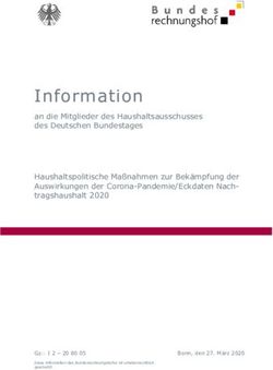 Information - Bundesrechnungshof
