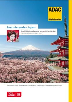 Faszinierendes Japan Kirschbl&uuml;tenzauber und romantischer Herbst Oktober 2018 und M&auml;rz 2019 - ADAC Reisen