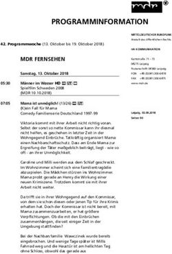 PROGRAMMINFORMATION - MDR