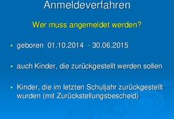 Anmeldeverfahren Wer muss angemeldet werden? geboren 01.10.2014 - 30.06.2015 auch Kinder, die zurückgestellt werden sollen