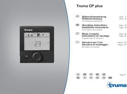 Truma CP plus - Camping car bricoloisirs
