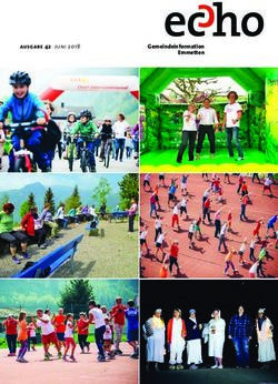 Gemeindeinformation Emmetten - ausgabe 42 juni 2018