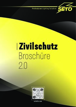 Zivilschutz Brosch&uuml;re 2.0 - SETOLITE Lichttechnik GmbH