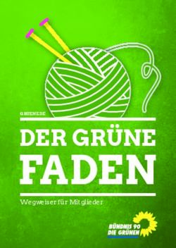 FADEN DER GR&Uuml;NE Wegweiser f&uuml;r Mitglieder - KV Coburg-Stadt