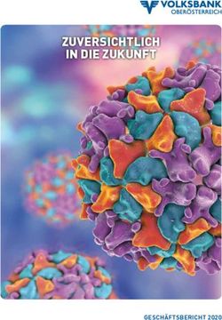 ZUVERSICHTLICH IN DIE ZUKUNFT - GESCH&Auml;FTSBERICHT 2020 - Volksbank ...