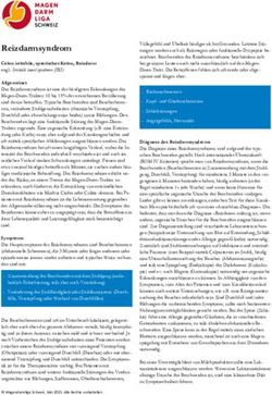 Allgemeines - Magendarmliga Schweiz