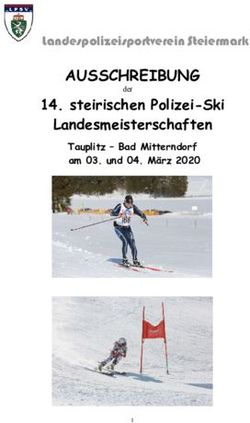 AUSSCHREIBUNG 14. steirischen Polizei-Ski Landesmeisterschaften - Landespolizeisportverein Steiermark