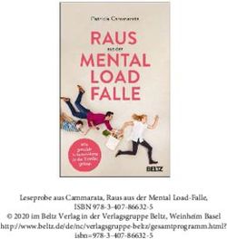 Leseprobe aus Cammarata, Raus aus der Mental Load-Falle, ISBN 978-3-407-86632-5 2020 im Beltz Verlag in der Verlagsgruppe Beltz, Weinheim ...